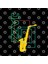 Saxophonist Jazz Kupa Bardak 3