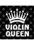 Violin Queen Music İnstrument String İnstrument Kupa Bardak 3