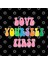 Motivational Love Yourself First Quote Aesthetic Vintage Streetwear Kupa Bardak 3
