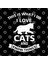 Cat Knowledge Pet Animal Kitten Kitty Funny Saying Kupa Bardak 3