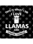 Llama Knowledge Cute Alpaca Pet Animal Kupa Bardak 3