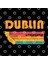 Dublin California Vintage Distressed Souvenir Kupa Bardak 3