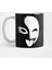 Funny Mask - White Kupa Bardak 1