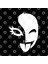 Funny Mask - White Kupa Bardak 3