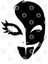 Funny Mask - Black Kupa Bardak 3