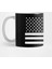 Paramedic Flag - Thin White Line Flag - Emergency Medical Technician Kupa Bardak 1