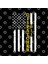 Thin Gold Line Flag 911 Dispatcher Kupa Bardak 3