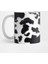 Cow Hide Spotted Fur Farm Animal Pattern Black White Kupa Bardak 1