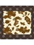 Cow Hide Spotted Fur Farm Animal Pattern Brown Kupa Bardak 3
