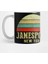Jamesport New York Vintage Retro Sunset Kupa Bardak 1