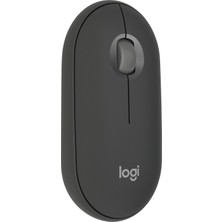 Logitech M350s Pebble 2 Bluetooth Kablosuz Sessiz Kompakt Mouse - Siyah