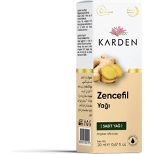 Karden Zencefil Yağı 20 ml