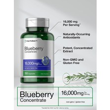 Horbaach Blueberry Extract Supplement ,150 Capsules, Blueberry Concentrate, Non-Gmo, Gluten Free