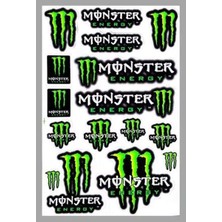 Bsb Monster Sticker Telefon Laptop Notebook Tablet Defter Matara Stiker Etiket ST315