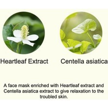 Hanskin Heartleaf Intense Calming Ampoule Mask-Heartleaf Özlü Yoğun Sakinleştirici Ampul Maske 23 ml