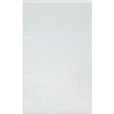 Eko Halı Sateen St 09 Whıte Hav Toz Vermez Yıkanabilir Kaymaz Ince Dokuma Modern ve Şık Makine Dokuması Halı