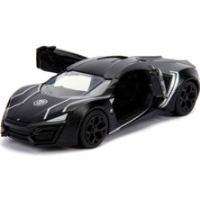 Jada Toys 1:32 Marvel Black Panther Lykan Hypersport Model Araba