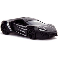 Jada Toys 1:32 Marvel Black Panther Lykan Hypersport Model Araba