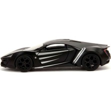 Jada Toys 1:32 Marvel Black Panther Lykan Hypersport Model Araba