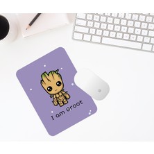 Baskı Bazar Baskıtech I Am Groot Baskılı Mouse Pad