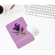 Baskı Bazar Baskıtech Astronot Baskılı Bilek Destekli Mouse Pad