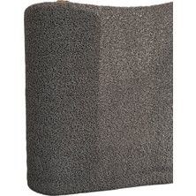 Tbm Plastik Kaydırmaz Kıvırcık Gri Paspas En: 120CM