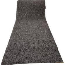 Tbm Plastik Kaydırmaz Kıvırcık Gri Paspas En: 120CM