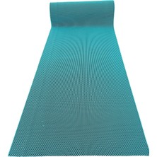 Tbm Plastik Kaydırmaz Turkuaz Bal Petek Paspas En: 120CM