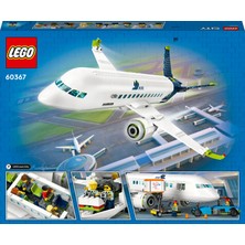 LEGO City Yolcu Uçağı 60367 # 7 Yaş ve Üzeri Çocuklar ve Uçak Meraklıları için Yaratıcı Oyuncak Yapım Seti (930 Parça)