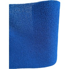 Tbm Plastik Kaydırmaz Kıvırcık Mavi Paspas En: 120CM