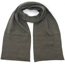 Naz Ipek Akrilik/pamuk Örgü Düz Renk  Atkı Şal 190X30CM