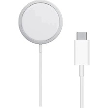 Soillium Wireless Hızlı Şarj Aleti 20W Magsafe Kablosuz Şarj Aleti Iphone 12 13 14 Mini Pro Max Uyumlu