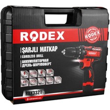 Rodex Akülü Şarjlı Matkap 12 Volt