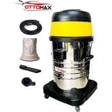 Ottomax  Premium 4200 Watt 3 Motorlu Islak Kuru Sanayi Tipi Oto Süpürgesi Endüstriyel Süpürge