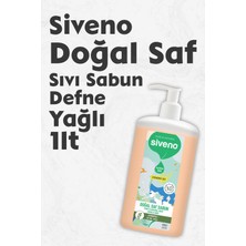 Siveno Doğal Saf Sıvı Sabun Defne Yağlı 1 Lt