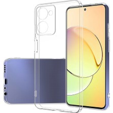 Case 4U Vivo Y36 4g Kılıf Kamera Korumalı Yumuşak Şeffaf Ince Süper Silikon