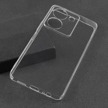 Case 4U Vivo Y36 4g Kılıf Kamera Korumalı Yumuşak Şeffaf Ince Süper Silikon