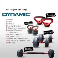 Dynamic 4 In1 Ağırlık Seti 15 kg