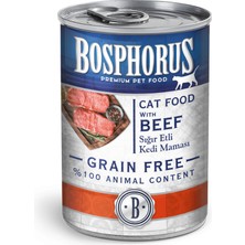 Bosphorus Sığır Etli Kedi Maması 6X415 gr
