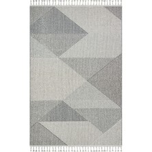 Eko Halı Soho Sh 08 Grey Multy Hav Toz Vermez Hasır Dokuma Modern Iskandinav Tarz Makine Dokuması Halı