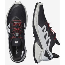 Salomon Supercross 4 Black/white/fiery Red Outdoor Erkek Koşu Ayakkabısı