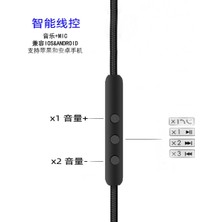 Chunkyated Yaylı Pu Kulaklık Tel Kontrollü Bluetooth Mikrofon 3.5 Erkek Mıc Çifti Kayıt Hattı 2 Adet Giyen Marshall Marshall Için Uygundur (Yurt Dışından)