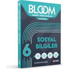 Artıbir Yayınları 6. Sınıf Sosyal Bilgiler Bloom 32 Fasikül Soru Bankası (Kolaydan Zora Yeni Nesil Sorular)