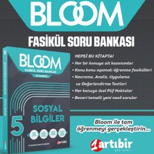 Artıbir Yayınları 5. Sınıf Sosyal Bilgiler Bloom 32 Fasikül Soru Bankası (Kolaydan Zora Yeni Nesil Sorular)