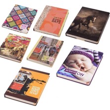 Gülpaş Defter Sert Kapak Hafif 15 x 21 cm 6 Ayraç 144 Yaprak Kareli