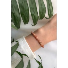 Nelleovana Güneş Taşı Doğal Taş Bileklik 6 mm