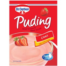 Dr. Oetker Dr.oetker Çilekli Puding Toz Karışımı 120 gr  (  5  Adet  )