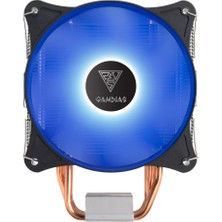 Gamdıas Boreas E1-410 Blue Lights 120MM Kule Tipi Hava Soğutma Amd ve Intel Işlemciler ile Uyumlu