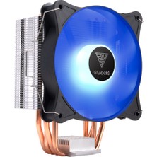 Gamdıas Boreas E1-410 Blue Lights 120MM Kule Tipi Hava Soğutma Amd ve Intel Işlemciler ile Uyumlu