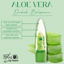 Biorlx Dudak Balmı %99 Aloe Vera Color Free Renksiz Nemlendirici Vegan Cilt Bakım 3,5 gr